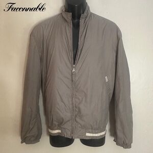 Faconnable Windbreaker Small Gently worn 100% nylon Full zip 22.5" armpits